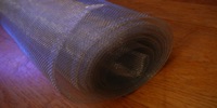 aluminium mesh provides screening or as a building material