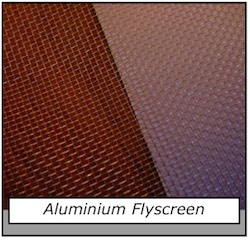 aluminium flyscreen material