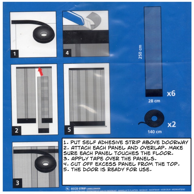 Flyscreen-budget-instructions