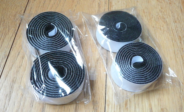 flyscreen black hook and loop tape