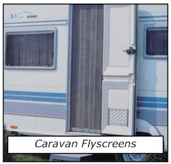 Flyscreen caravan
