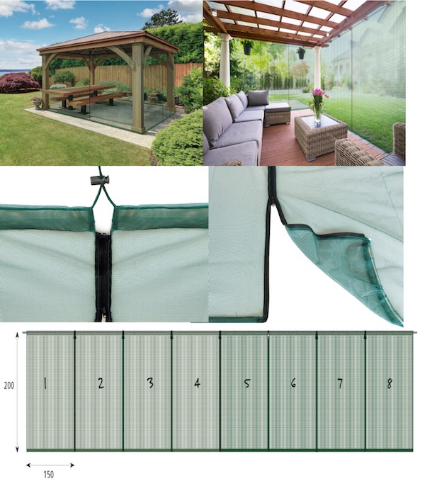 flyscreen gazebo