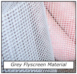 Flyscreen Grey material