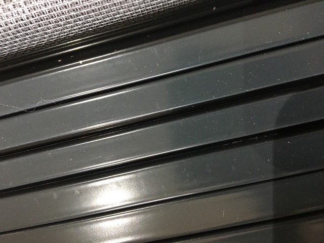 lightweight aluminium flyscreen doorgrey