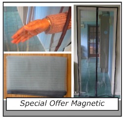 magnetic flyscreen special offer