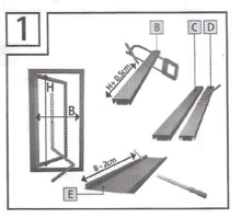 Aluminium Door - installed