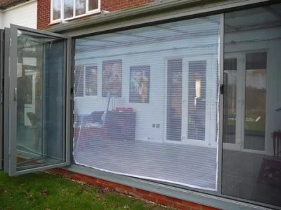 Bi-Fold Wide Span Flyscreen