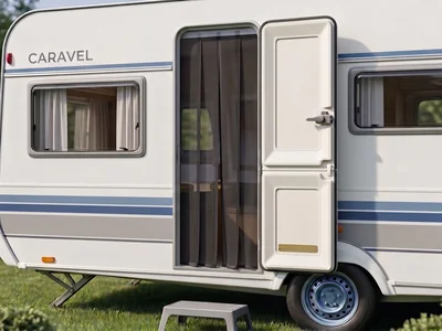 Caravan Door Screen
