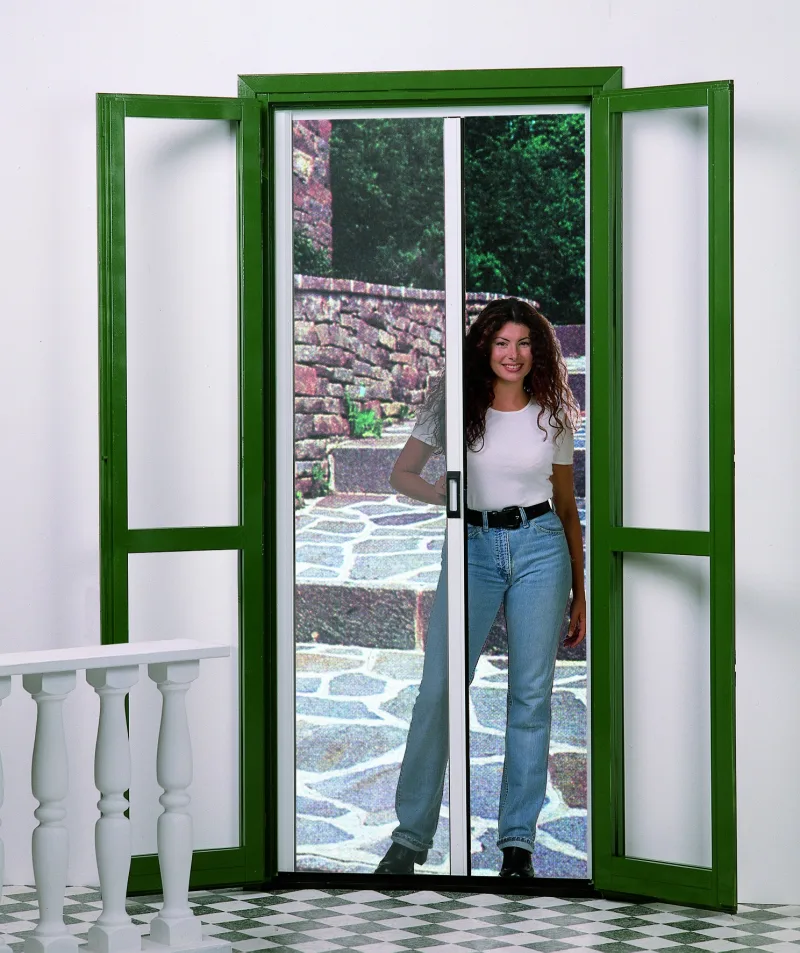 Flyscreen Roller Door on French doors