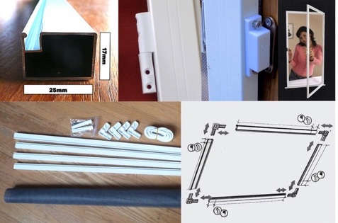 Hinged Window Frame