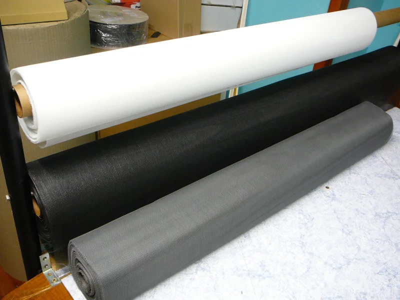 White Flyscreen Material