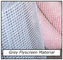 Grey mesh close-up