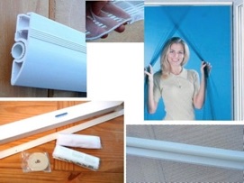 Summer Flyscreen Door - White