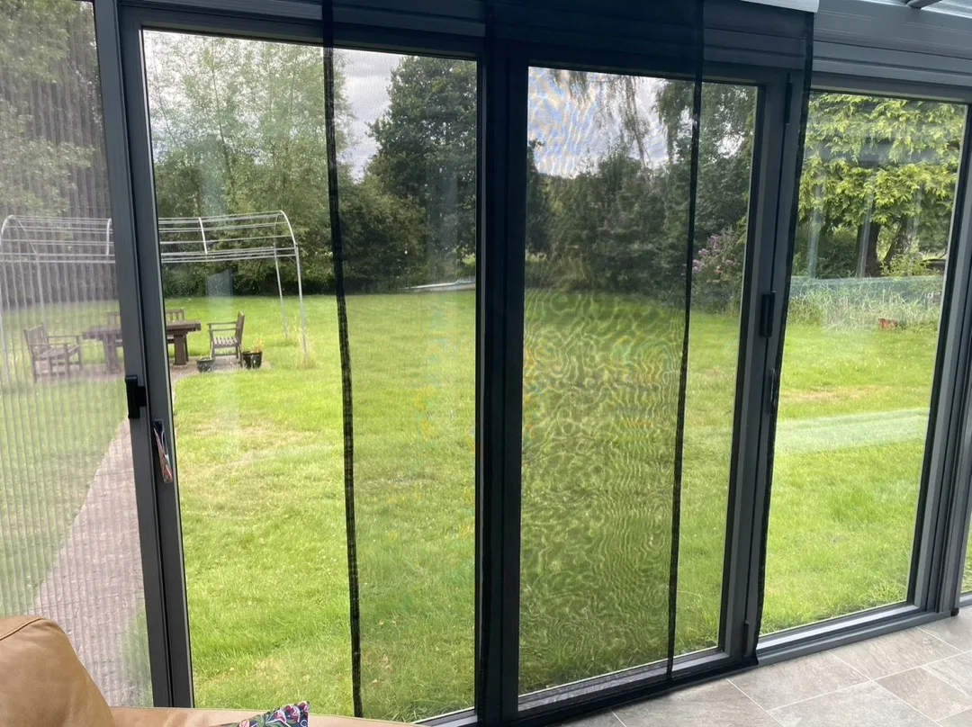 Wide Panel Door fitted to sliding patio doors