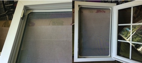 Tilt & Turn Flyscreen - fitting step 2