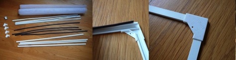 Tilt & Turn Flyscreen - magnetic frame assembly