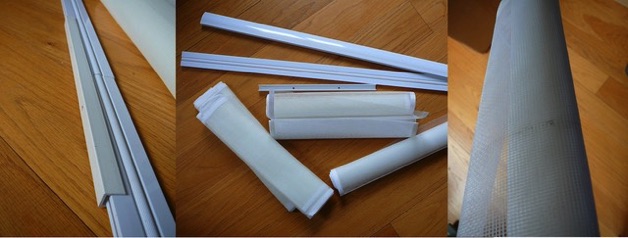 flyscreen panel screen special offer split rod